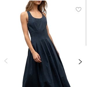 Moon River cross back dress